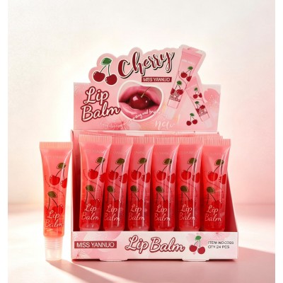 7MA-039 BALSAMO LABIAL HIDRATANTE DE CEREZA X24 PCS