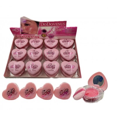 3MA-038-3 RUBOR GRANDE CORAZON PINK ME X24 PCS