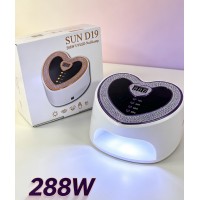 7EL-003 LAMPARA DE UÑAS SUN D19 MORADA 288W 7EL-003 LAMPARA DE UÑAS SUN D19 MORADA 288W