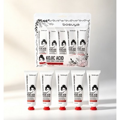 7CU-2187 SET DE CREMA HIDRATANTE Y BLANQUEADORA  PARA MANOS 30G X5 PCS