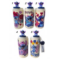 4TB-4038 TERMO DE ACERO INOXIDABLE STITCH 480ML