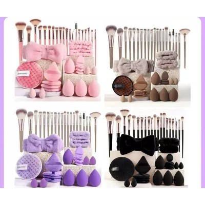 9AC-700 KIT DE BROCHAS Y ESPONJAS 40 PCS