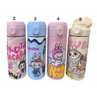 ✦4TB-4049 TERMO DE ACERO INOXIDABLE SERIE LABUBU 500ML