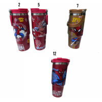 4TB-4057 TERMO DE ACERO INOXIDABLE DE SUPERHEROE 900ML