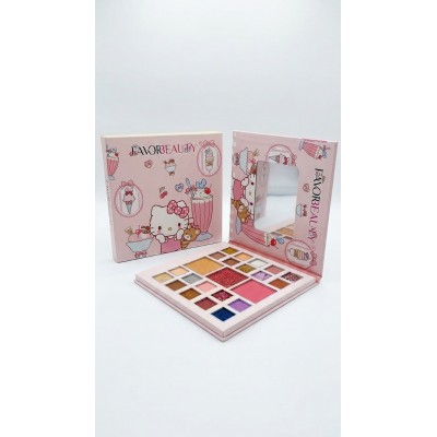 9MA-6485 PALETA DE SOMBRAS 23 TONOS DE HELLO KITTY 