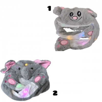 A5-130 GORRO DE OREJAS MOVILES CON LUZ 