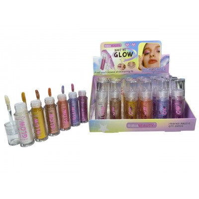 2MA-RB2210 SOMBRA DE OJOS LIQUIDA CON ESCARCHA CAJA X 24 PCS 