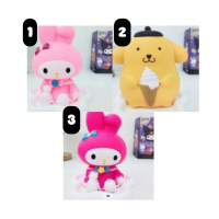 A6-017 ALCANCIA DE FIGURA DE SANRIO 15.3CMX13CMX9CM
