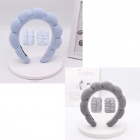 2MA-0017 CINTILLO DE NUBE Y MUÑEQUERA PARA SKINCARE Y MAKEUP 