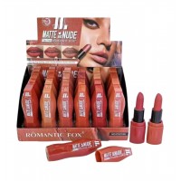 MA-CX2159 LABIAL MATTE NUDE ROMANTIC FOX CAJA 24 PCS