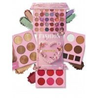 9MA-804 PALETA DE SOMBRAS TIPO LIBRO DE CORAZON 43 TONOS 9MA-804 PALETA DE SOMBRAS TIPO LIBRO DE CORAZON 43 TONOS