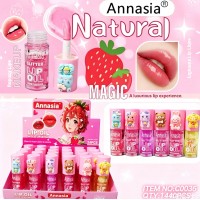 7MA-0036 LIP GLOSS ANNASIA NATURAL X24 PCS 7MA-0036 LIP GLOSS ANNASIA NATURAL X24 PCS
