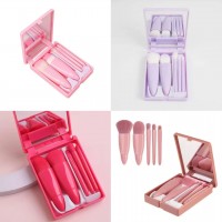 2MA-0007 SET DE BROCHA CON ESPEJO Y ESTUCHE X 5 PCS