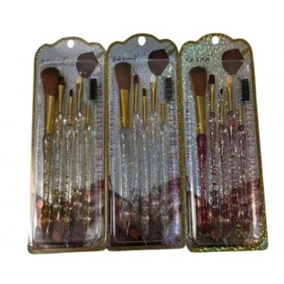 5MA-506 SET DE BROCHAS SURTIDAS ESCARCHA FAFULAMEI 5 PCS