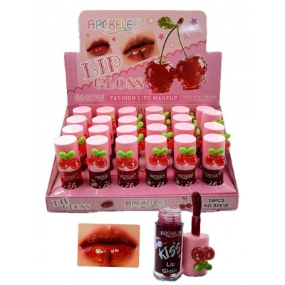 3MA-0186 TINTA PARA LABIOS CEREZA APCKFLEE X 24 PCS