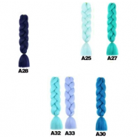 A14-015 165g 82 inch KANEKALON EXTENCIONES PARA HACER TRENZAS UNICOLOR 