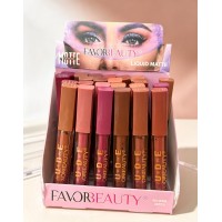 8MA-556 LABIAL LIQUIDO MATTE FAVOR BEAUTY X24 PCS 8MA-556 LABIAL LIQUIDO MATTE FAVOR BEAUTY X24 PCS