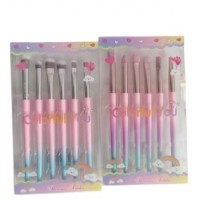 5MA-527 SET DE BROCHAS PARA OJOS ARCOIRIS COLOR FUL YOU X6PCS 5MA-527 SET DE BROCHAS PARA OJOS ARCOIRIS COLOR FUL YOU X6PCS