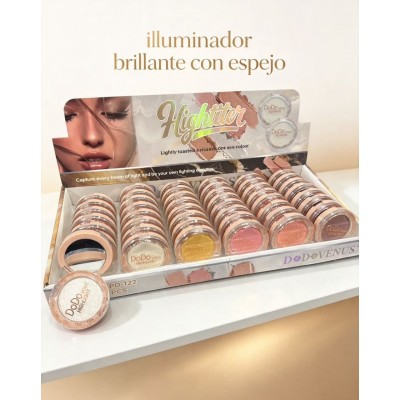 8MA-122 ILUMINADOR CON ESPEJO DODO VENUS X48 PCS