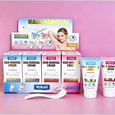 7CU-7688  CREMA DEPILADORA DE VITAMINA C X12 PCS