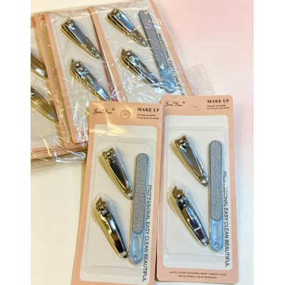 7CU-9230 SET DE CORTAUÑAS Y LIMA PARA MANICURA 