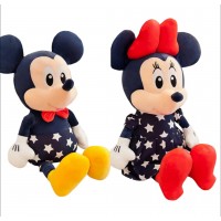 A5-158 PELUCHE DE MINNIE Y MIKEY ESTRELLA 30CM