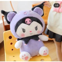 P14-099 PELUCHE DE KUROMI MORADO 50 CM