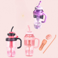 1TB-205 TERMOS CON FORMA DE BOTELLA COLORIDO CON PITILLO 1400ML 