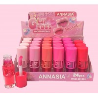 6MA-6011 LIP GLOSS APLICADOR GRUESO ANNASIA FASHION X 24PCS 