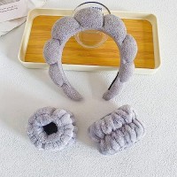 2MA-0017 CINTILLO DE NUBE Y MUÑEQUERA PARA SKINCARE Y MAKEUP 