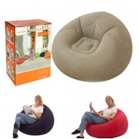 6TR-6403 SOFA INFLABLE CON BOMBA INCLUIDA 110X110X85CM