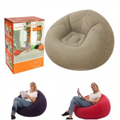 6TR-6403 SOFA INFLABLE CON BOMBA INCLUIDA 110X110X85CM