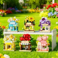 6TR-6410 LEGO FLOWER SHOP X 6 MODELOS 