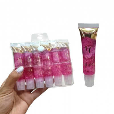 6MA-6502 BRILLO LABIAL ROSADO VITAMINA C X 6PCS
