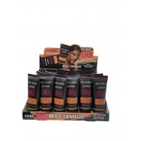 9MA-709 BASE MATTE MISS TANNUO TONOS OSCUROS X24 PCS 9MA-709 BASE MATTE MISS TANNUO TONOS OSCUROS X24 PCS