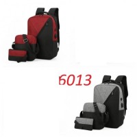 ★2BB-6013 SET DE BOLSO DE CABALLERO DE 3 PIEZAS #L