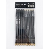 9MA-0885 LAPIZ CON SACAPUNTA SHEGLAM COLOR NEGRO X12 PCS 9MA-0885 LAPIZ CON SACAPUNTA SHEGLAM COLOR NEGRO X12 PCS