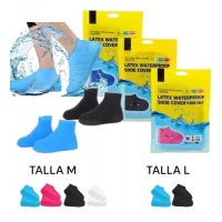 P14-092 FORRO PARA ZAPATOS DE SILICON IMPERMEABLE PARA LLUVIA 