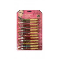 2MA-1069 LAPIZ DELINEADOR DOBLE COLOR CON SACAPUNTA