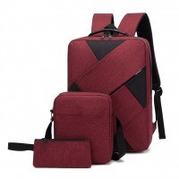 ★2BB-7004 SET DE BOLSO DE CABALLERO DE 3 PIEZAS #B ★2BB-7004 SET DE BOLSO DE CABALLERO DE 3 PIEZAS #B