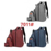 ★2BB-7011 SET DE BOLSO DE CABALLERO DE 3 PIEZAS #C