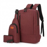 ★2BB-7013 SET DE BOLSO DE CABALLERO DE 3 PIEZAS #A ★2BB-7013 SET DE BOLSO DE CABALLERO DE 3 PIEZAS #A