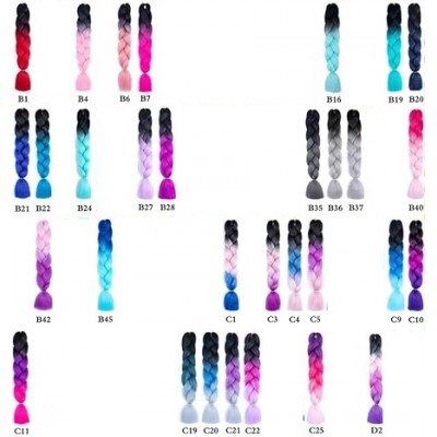 A14-016 100g 48inch KANEKALON EXTENCIONES PARA HACER TRENZAS CALIFORNIANAS