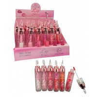 5MA-7234 LIP GLOSS ESCARCHADO CON APLICADOR FINO LUCKY MODEL X24PCS 5MA-7234 LIP GLOSS ESCARCHADO CON APLICADOR FINO LUCKY MODEL X24PCS