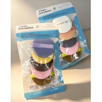7AC-2107 PAQEUTE ESPONJA FACIAL LATIN AMERICA X5 PCS