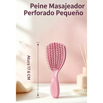 7AC-PEI02 CEPILLO PEINE FLEXIBLE ANTI FRIZZ PEQUENO