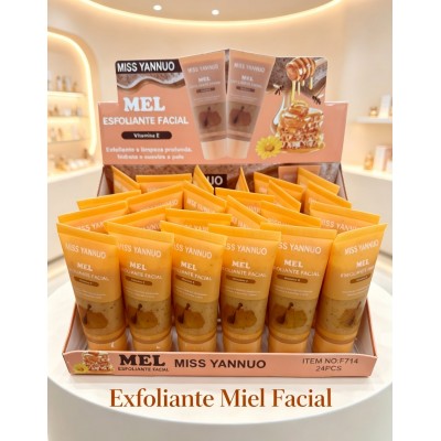 7CU-F714  CAJA EXFOLIANTE DE MIEL X24