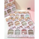 7MA-001  DOCENA CAJA UÑAS POSTIZAS C DIAMANTE