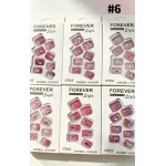7MA-001  DOCENA CAJA UÑAS POSTIZAS C DIAMANTE