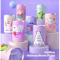 7MA-2121 TOALLITAS DESMAQUILLANTES DE LATA 30PCS 7MA-2121 TOALLITAS DESMAQUILLANTES DE LATA 30PCS